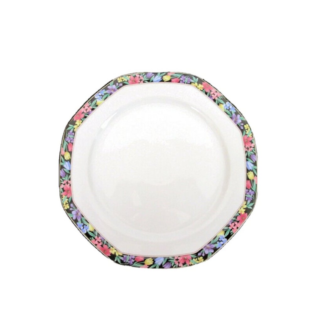 Christopher Stuart 12" Chop Plate Midnight Garden Y0035 Fine China